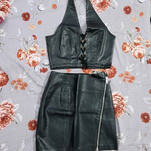 Leather Co Ord