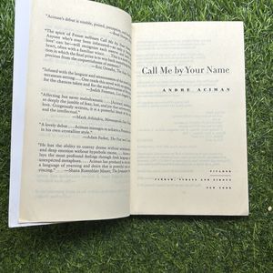 Call Me By Your Name, author: Andre Aciman