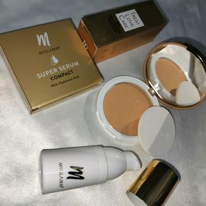 My Glamm Foundation And Super Serum Compact