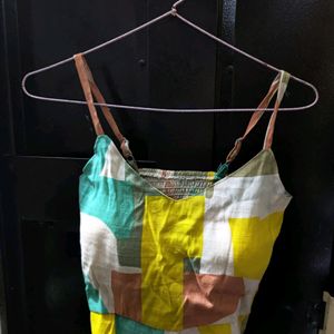 Zara Printed Shirt&matching Cami Top(original)