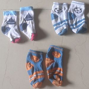 Kids Socks Set Of 5 With Free Sleeper