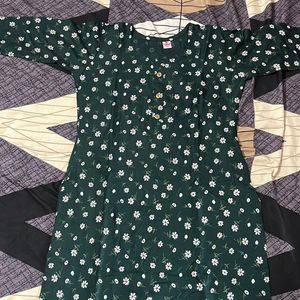 Green Womens Kurti