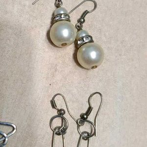 Set of 5 earrings for women