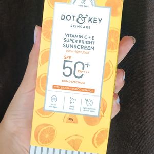 Vitamin C Sunscreen From Dot & Key (Sealed)