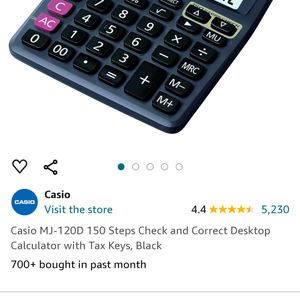 New Casio Calculator