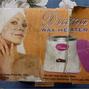 Wax Heater With Strips and Knife