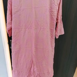 Pink Kurta With Palazzo