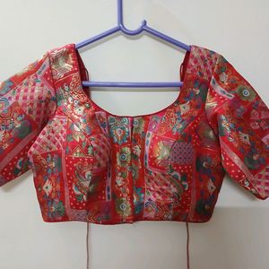 Classy Festive Blouse @offer Price