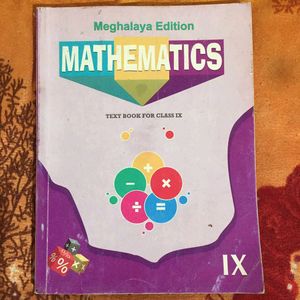 Book Maths Class IX