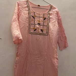 A Pretty Pink Kurta