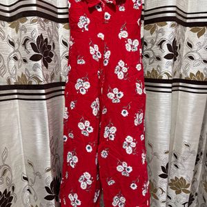 H&M Divided Floral Jumpsuit