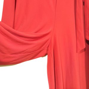 Red Western Jumpsuit (women's)