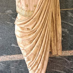 Beautiful Work Readymade Saree