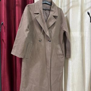 Brown Korean Style Long Coat 🧥