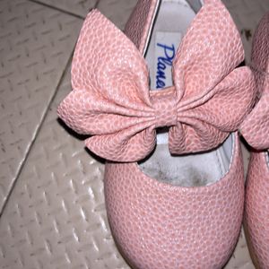 Gurls Footwear With Flower Bow