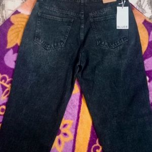 Brand New Unused Charcoal Mom Fit Jeans
