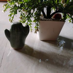 Cute Little Clay Cactus