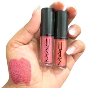 MAC LIQUID LIPSTICK SET OF 2 NUDE