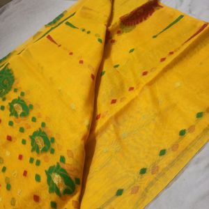 COTTON JAMDANI SAREE