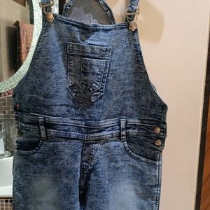 denim jeans jumpsuit