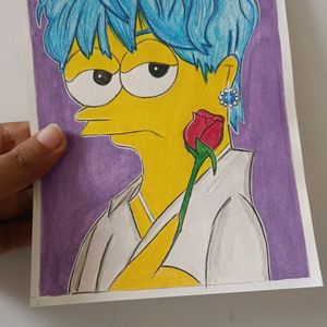 BTS Taehyung Simpsons Art ✨