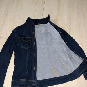 Navy Blue Denim Jacket