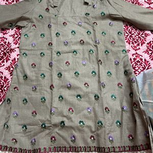 Woolen New tailored Salwar Suit Set