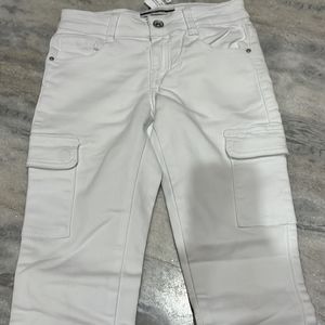 White Jeans with 6 Pockets