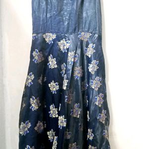 Ethnic Blue Gown