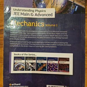 Mechanics Volume 1 by DC Pandey