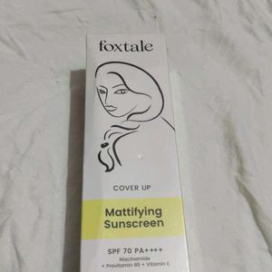 Foxtale Mattifying Sunscreen