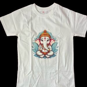 Pure Cotten Printed T-shirt