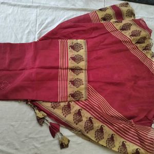 Red Lehnga With Kurti