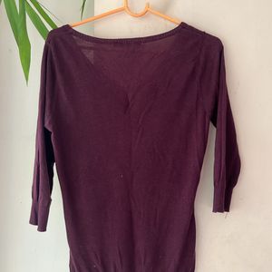 Arrow Cardigan Top