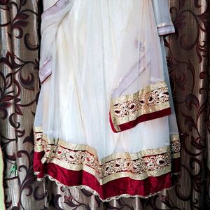 Maroon Colour Girls Lehnga