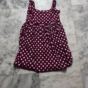 Polka Dot Short Frock