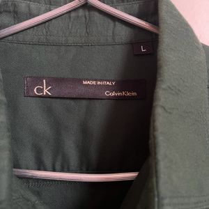 Calvin Klein Shirt Green L-size