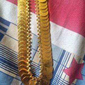 HANDMADE LAKSHMI COIN KASU MALAI