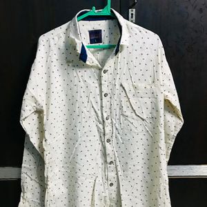 Printed Creame shirt