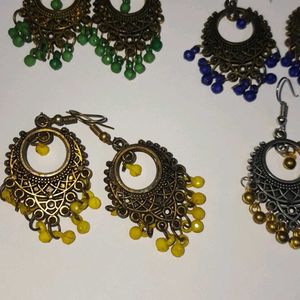 6 Pc Earrings