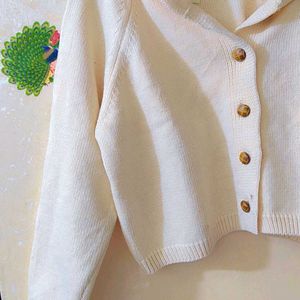 Korean Crop Cardigan