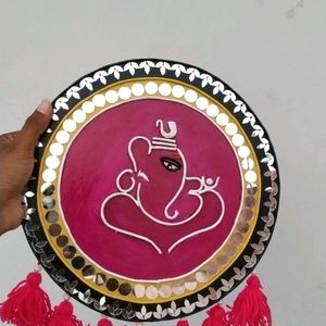 Ganesha Lippan Wall Frame