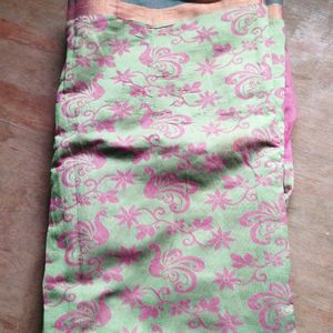 Fluorescent Green With Pink 🌺🌻🌹🌷 design