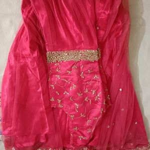 Pink Anarkali Suit