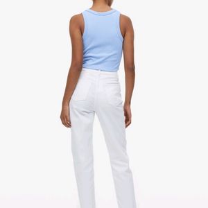 H&M Mom Loose Fit Twill Trousers