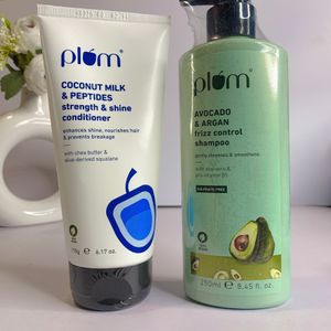 Plum Shampoo And Conditioner