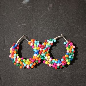 Multi Colour Hoops