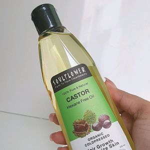 Soulflower Castor Oil Hexane Free