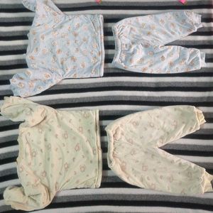 2 Sets Of Very Warm Night Wear 1-2 Years Old