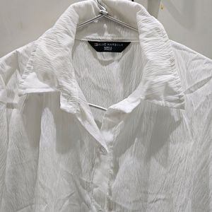 White Polyester Shirt